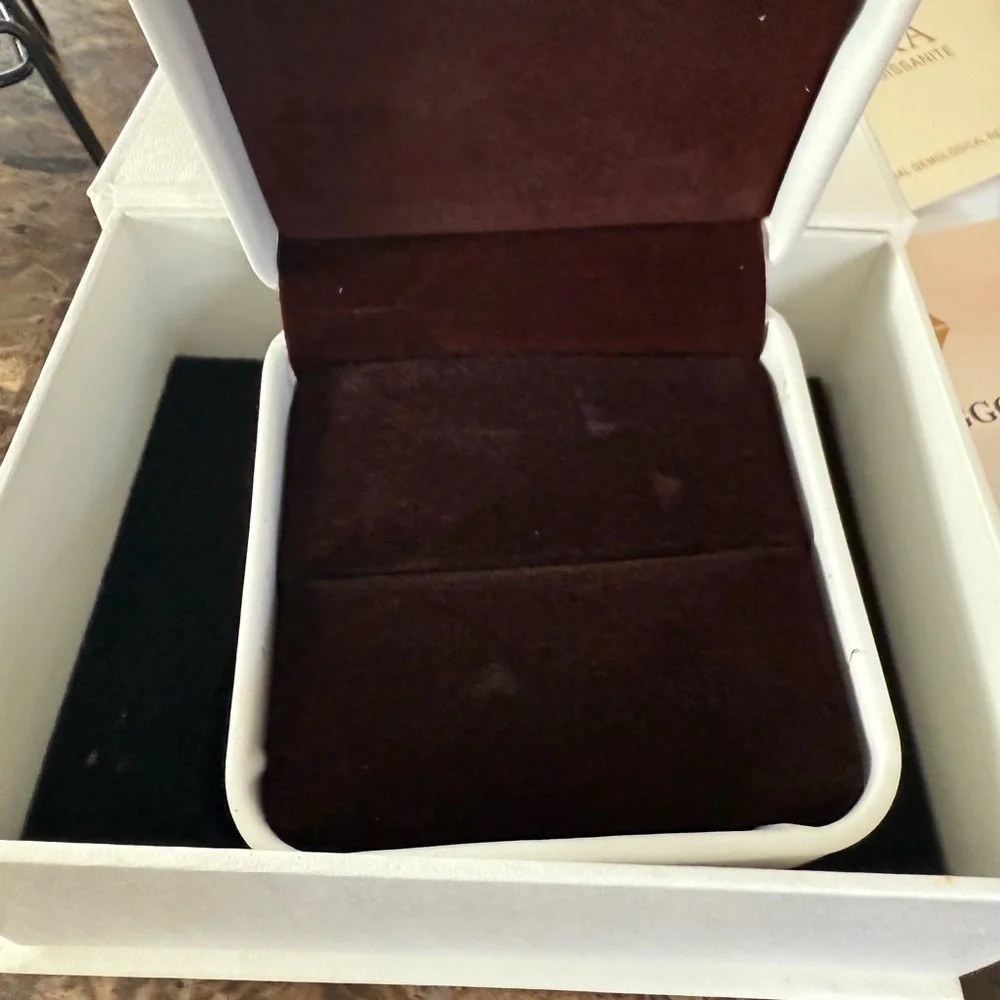 Moissanite Earrings - Picture 9 of 12